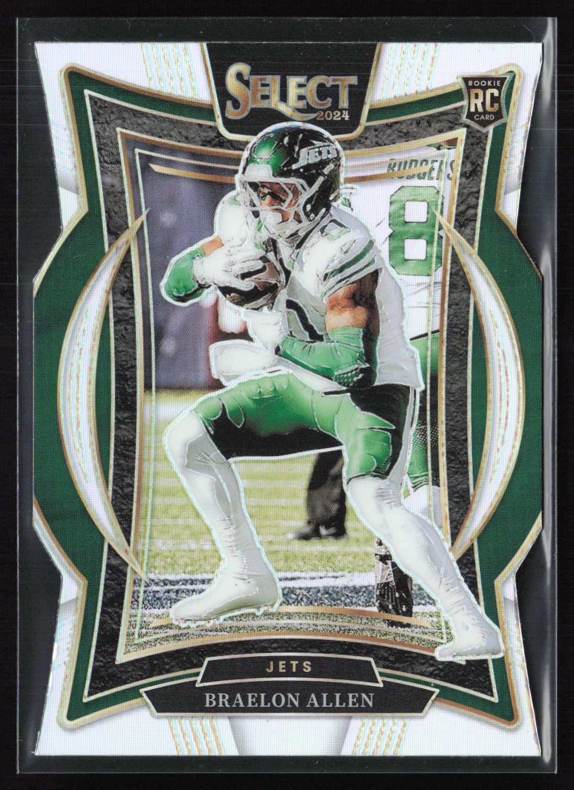 Braelon Allen RC Silver Die-Cut