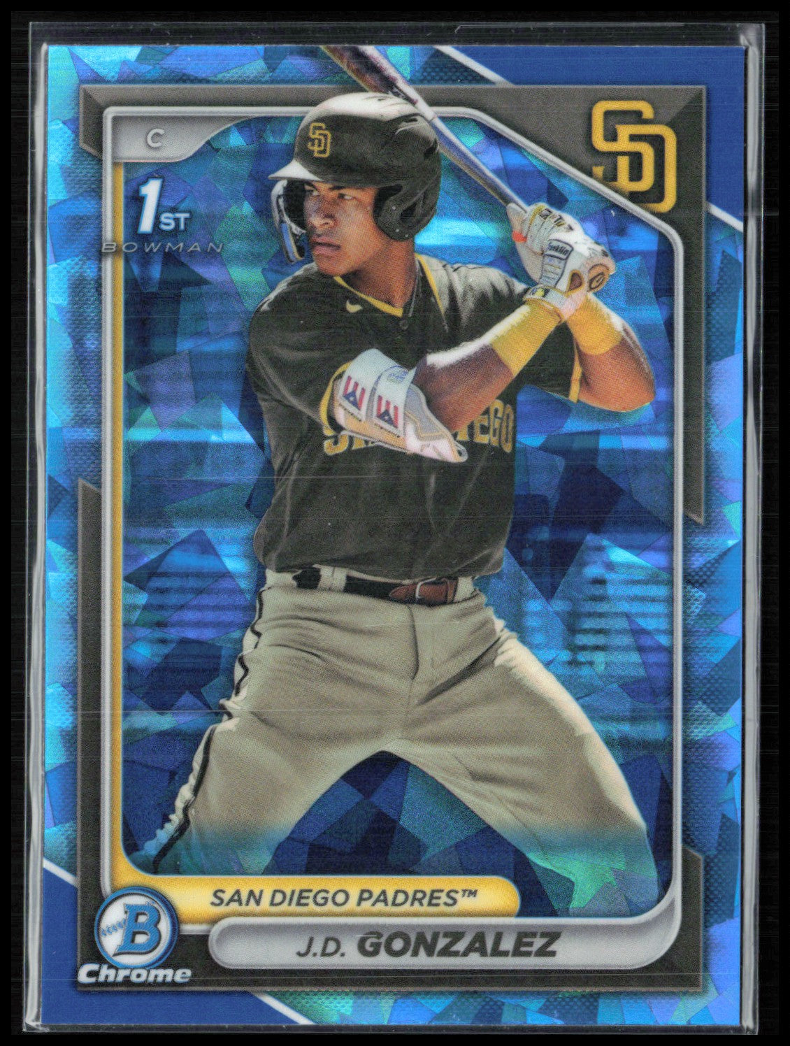 J.D. Gonzalez 1st Bowman Sapphire