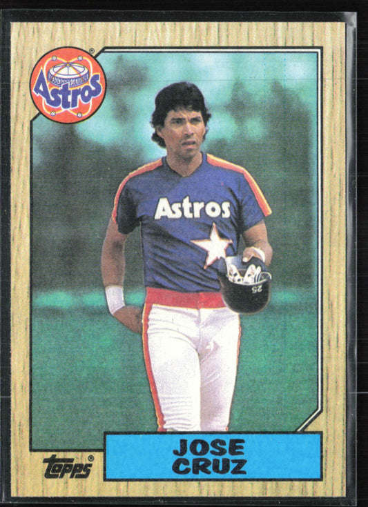 Jose Cruz 1987 Topps