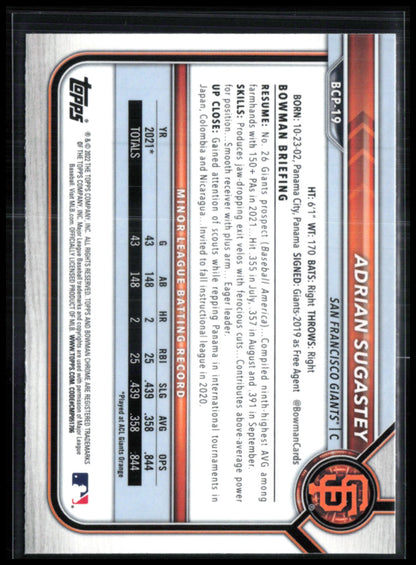 Adrian Sugastey 1st Bowman