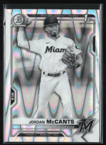 Jordan McCants 1st Bowman Raywave