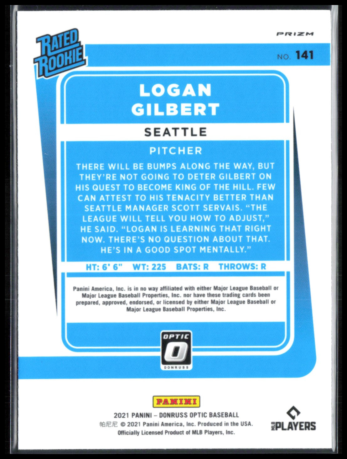 Logan Gilbert RC Lime Green