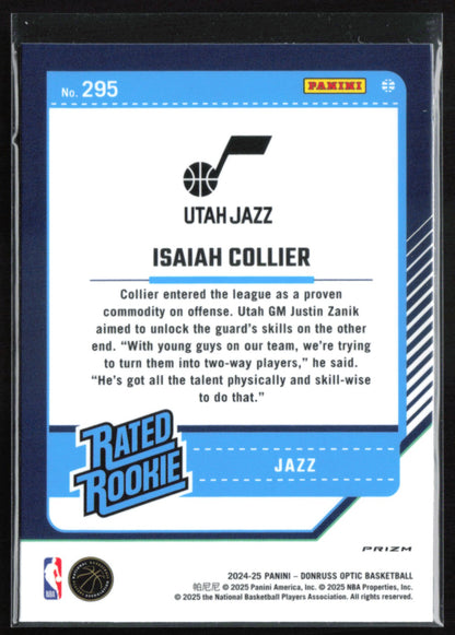 Isaiah Collier RC Purple Shock