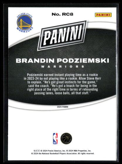 Brandin Podziemski RC