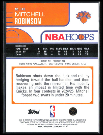 Mitchell Robinson Sandglitter
