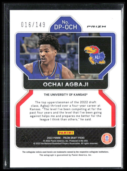 Ochai Agbaji Auto /149