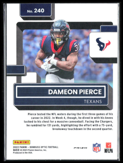 Dameon Pierce RC Holo