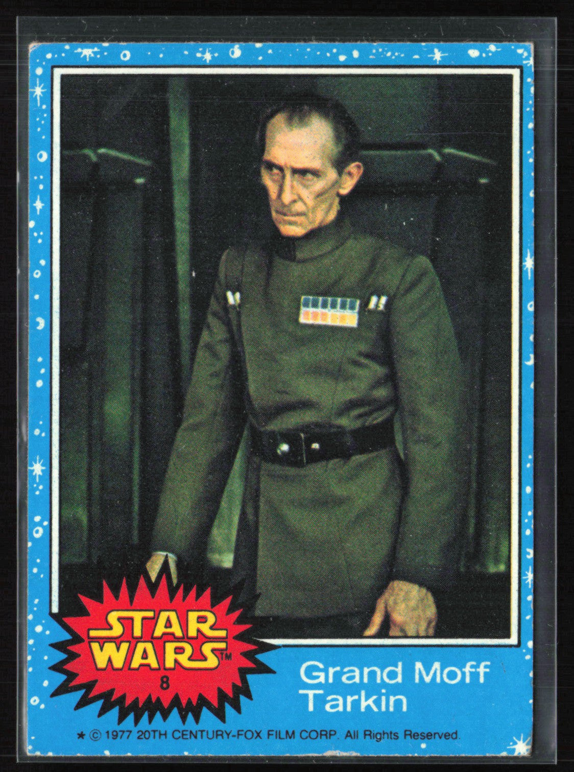 Grand Moff Tarkin 1977 Topps Star Wars