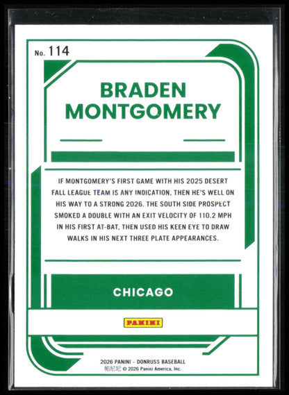 Braden Montgomery Rated Prospect Lazer