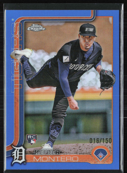 Keider Montero RC Blue Refractor /150