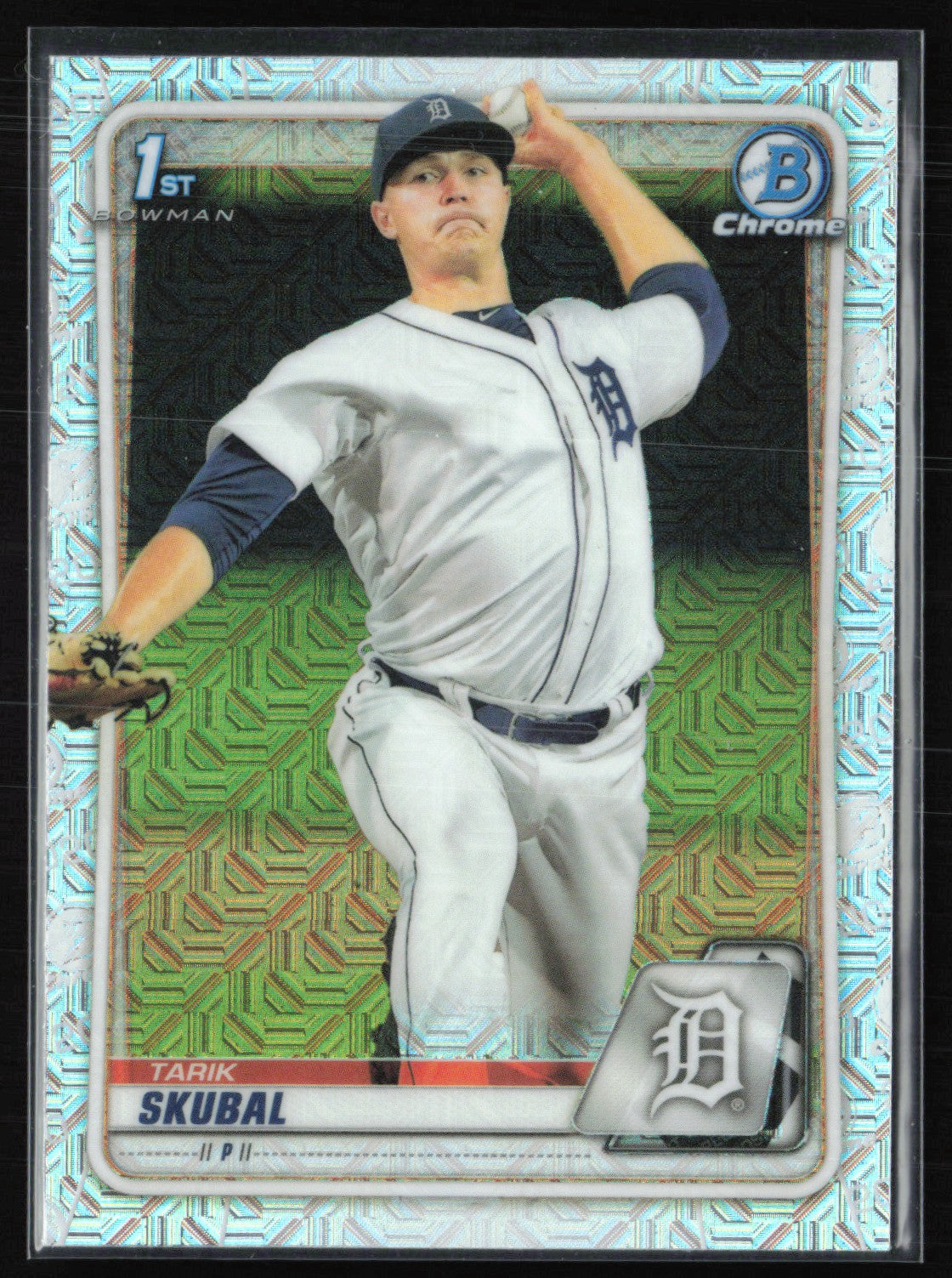 Tarik Skubal 1st Bowman Mojo Prospects 2020 Bowman Chrome