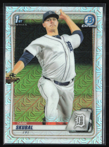 Tarik Skubal 1st Bowman Mojo Prospects 2020 Bowman Chrome