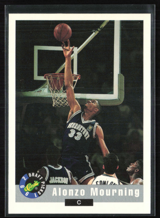 Alonzo Mourning 1992 Draft Picks Classic