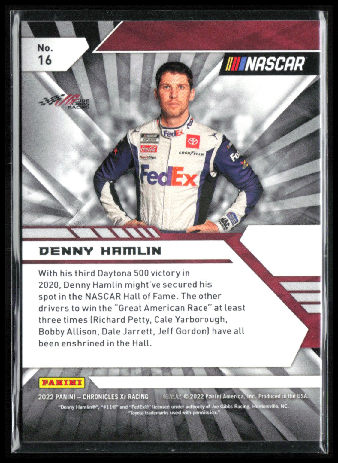 Denny Hamlin Green