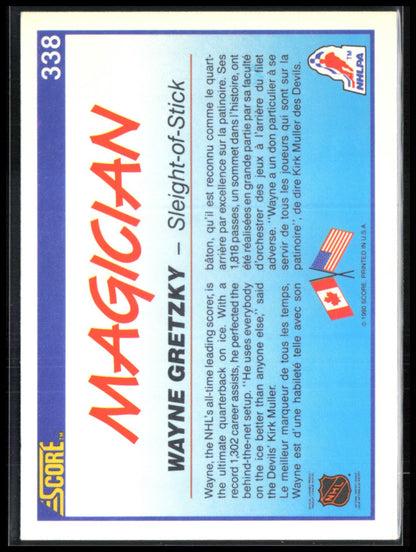 Wayne Gretzky 1990 Score