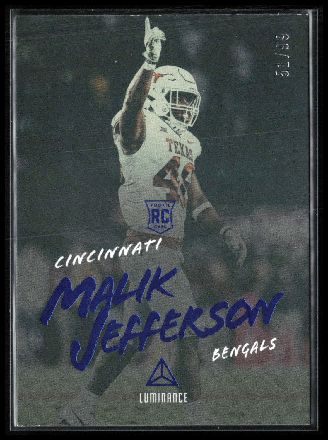 Malik Jefferson RC BLue /99