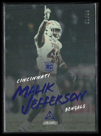 Malik Jefferson RC BLue /99
