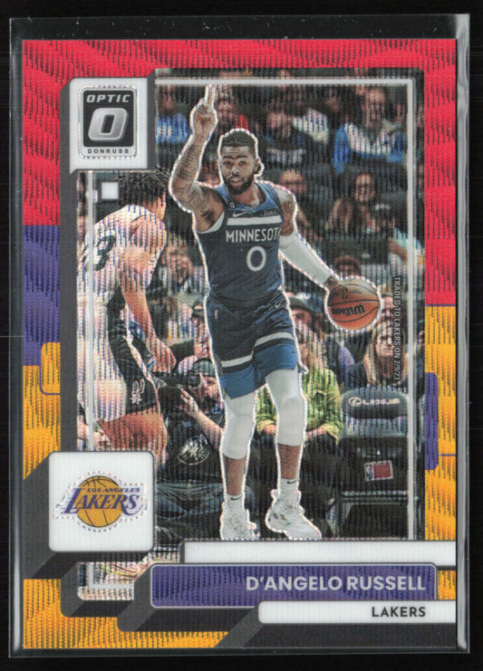 D'Angelo Russell Red Yellow Wave /99