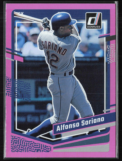 Alfonso Soriano Pink Foil