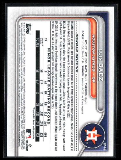 Luis Baez 1st BOwman