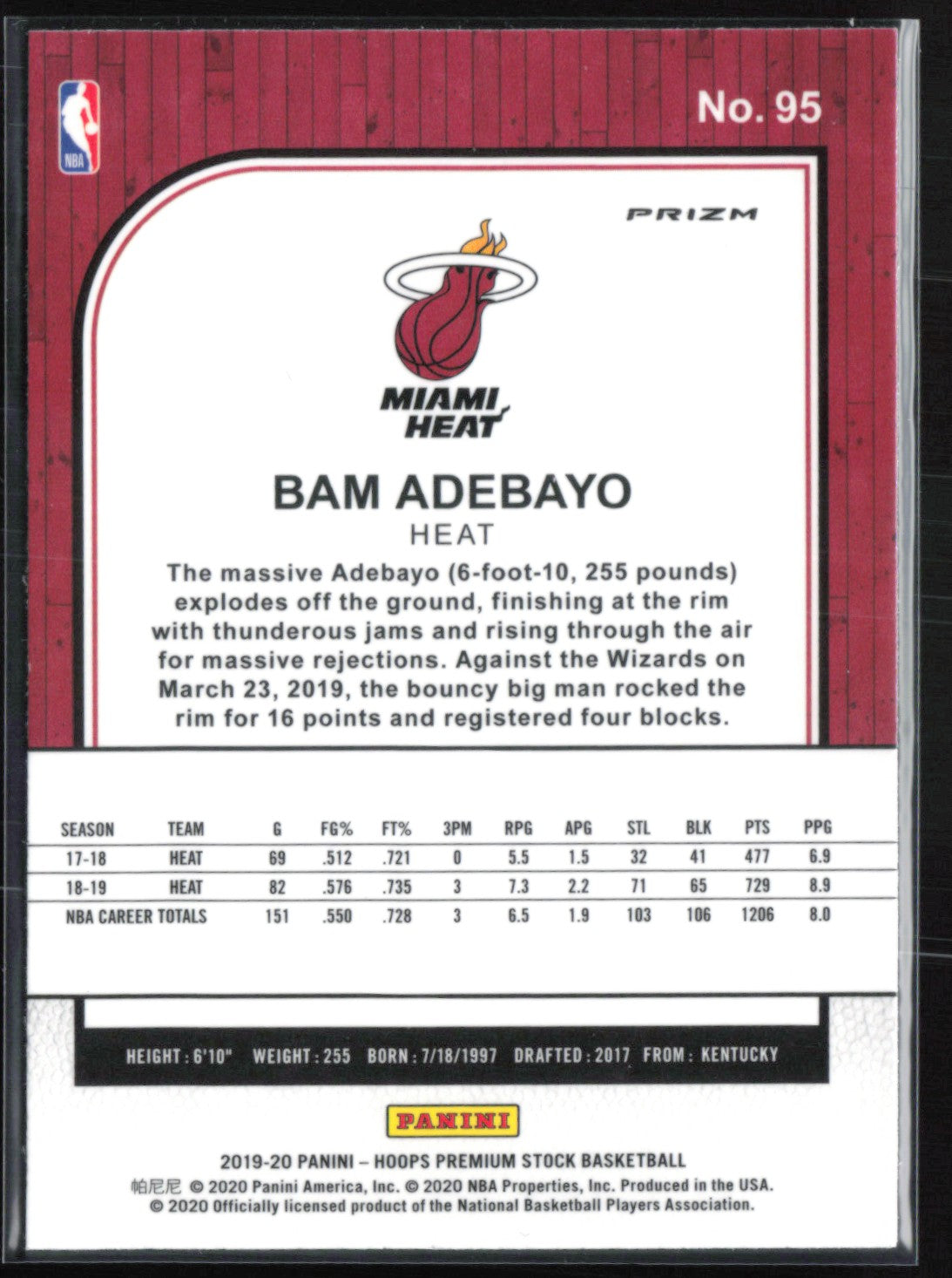 Bam Adebayo Holo