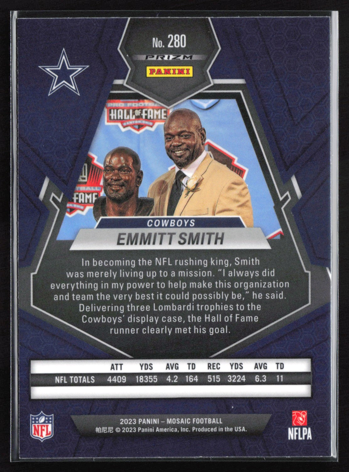 Emmitt Smith Green Mosaic