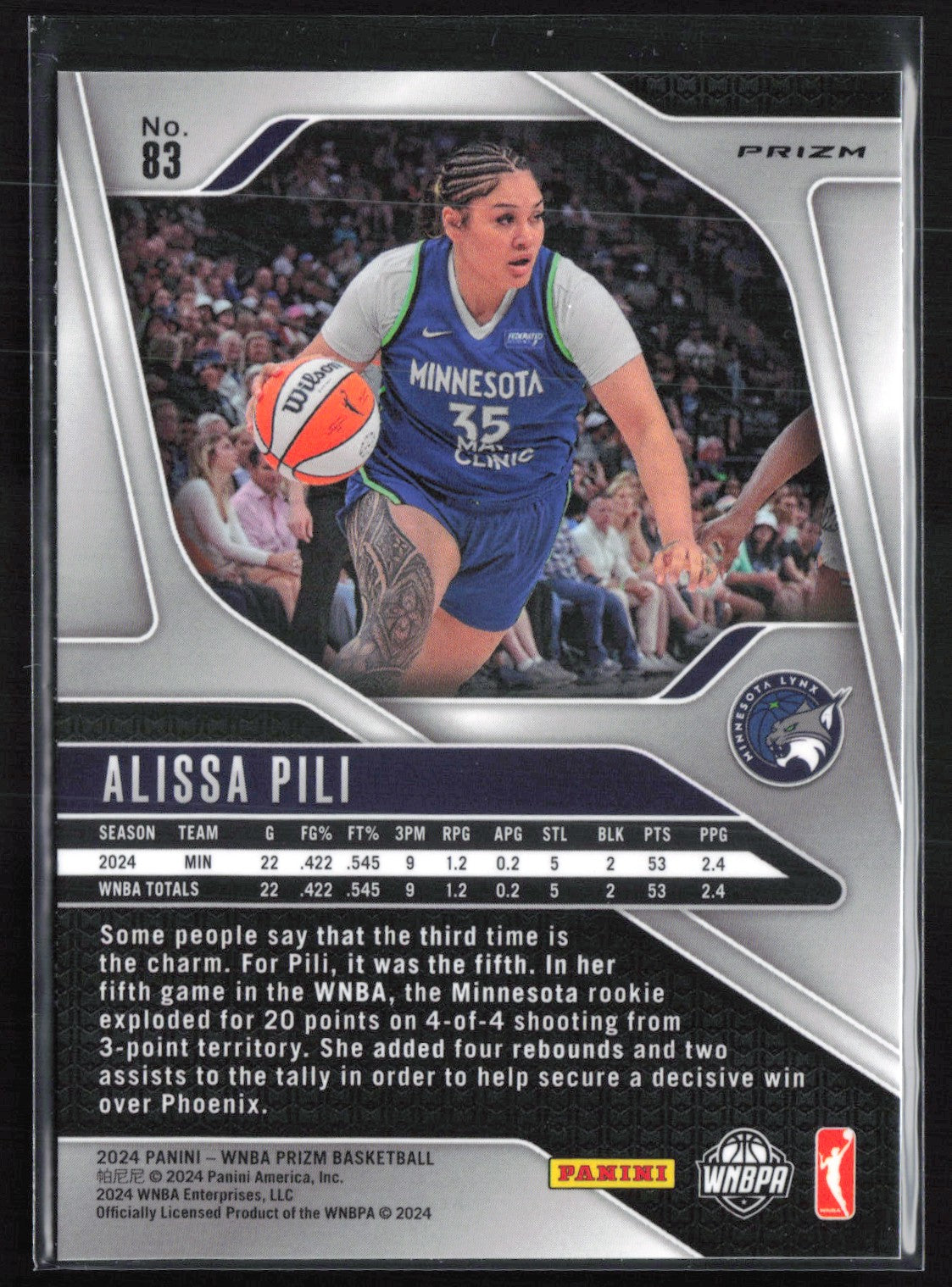 Alissa Pili RC Cracked Ice
