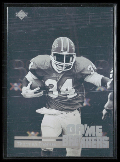 Thurman Thomas Game Breakers Hologram