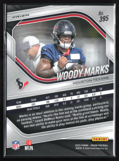 Woody Marks RC Lazer 2025 Prizm