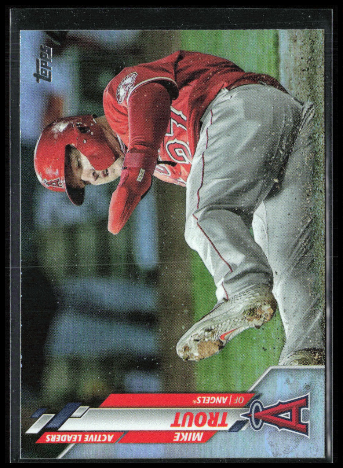Mike Trout Rainbow Foil