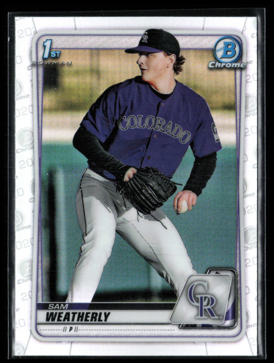 Sam Weatherly 1st Bowman Refractor