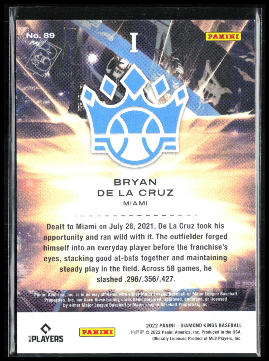 Bryan De La Cruz RC Purple