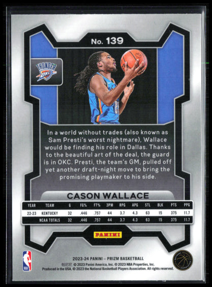 Cason Wallace RC