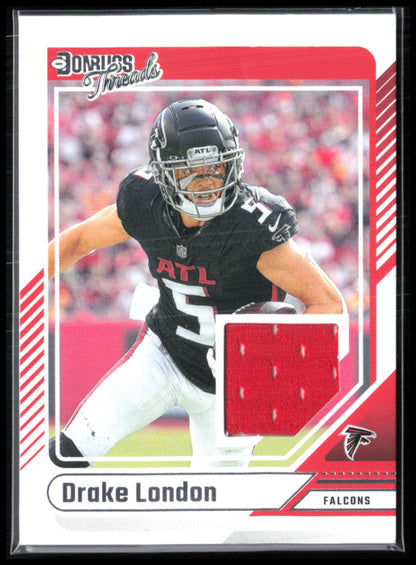 Drake London Mem Donruss Threads
