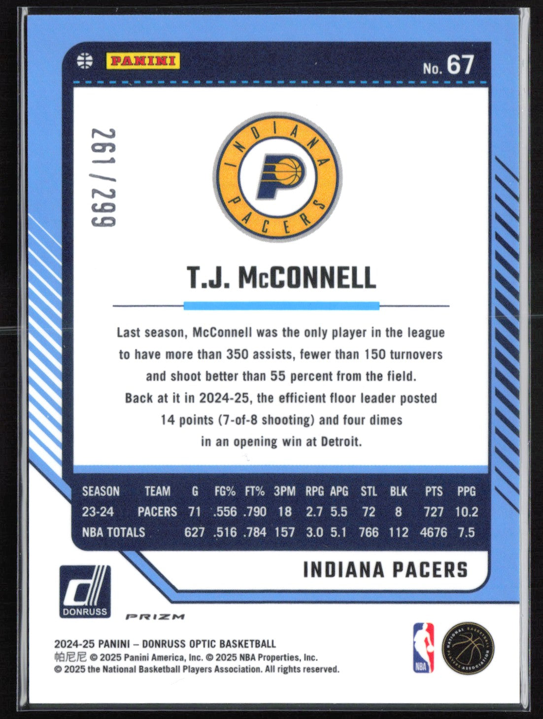T.J. McConnell Red Laser /299