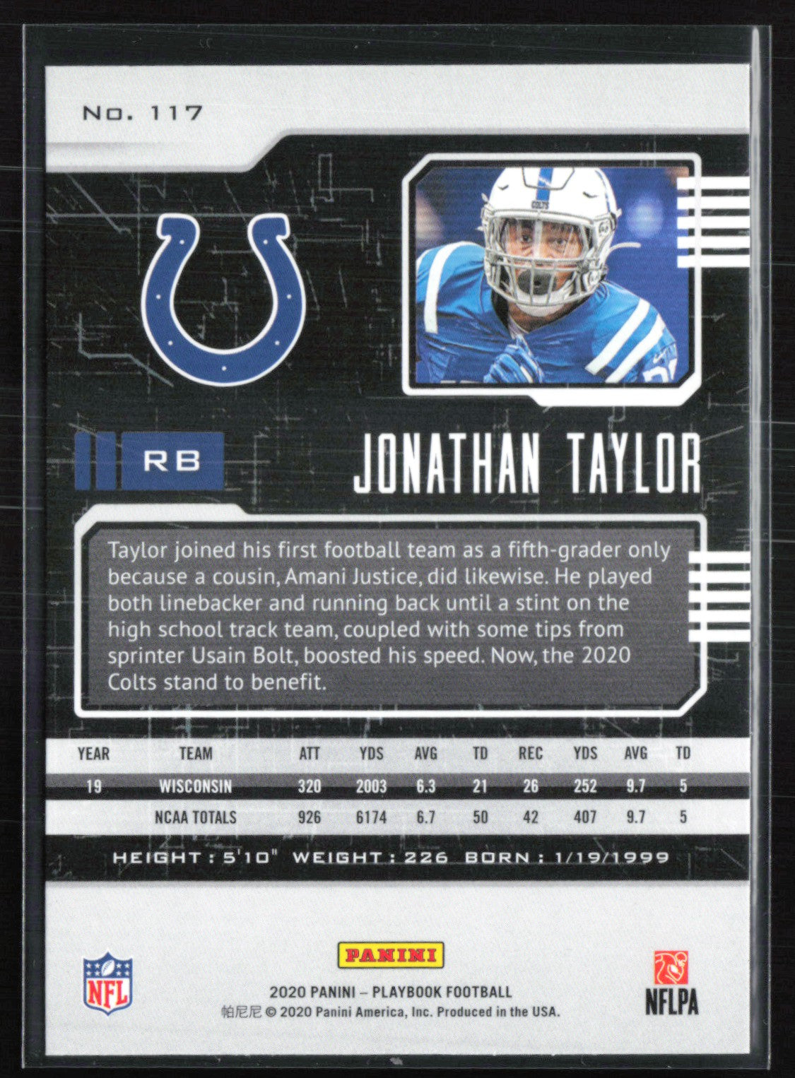 Jonathan Taylor RC