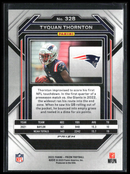 Tyquan Thornton RC Silver