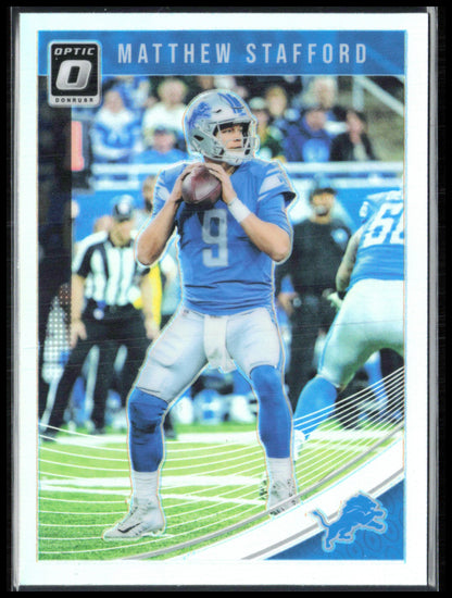 Matthew Stafford Holo 2018 Optic