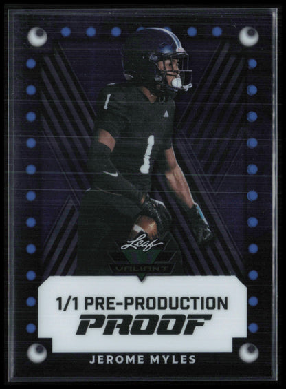 Jerome Myles 1/1 Pre-Production Proof