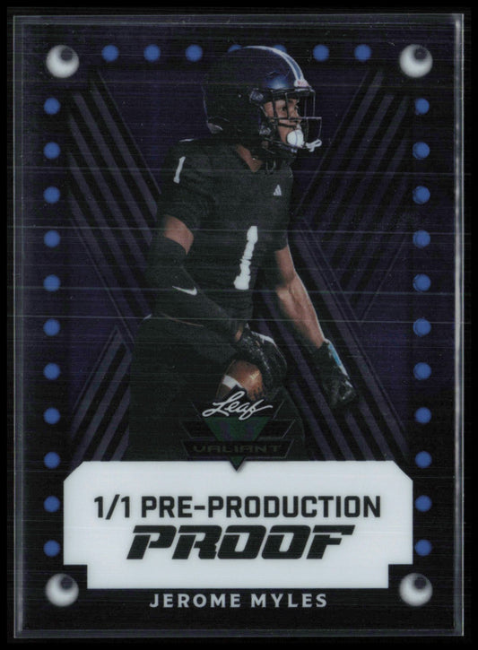 Jerome Myles 1/1 Pre-Production Proof