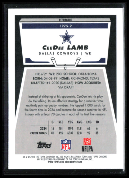CeeDee Lamb Refractor