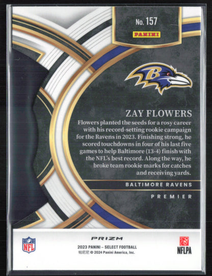 Zay Flowers RC Black Red Die-Cut