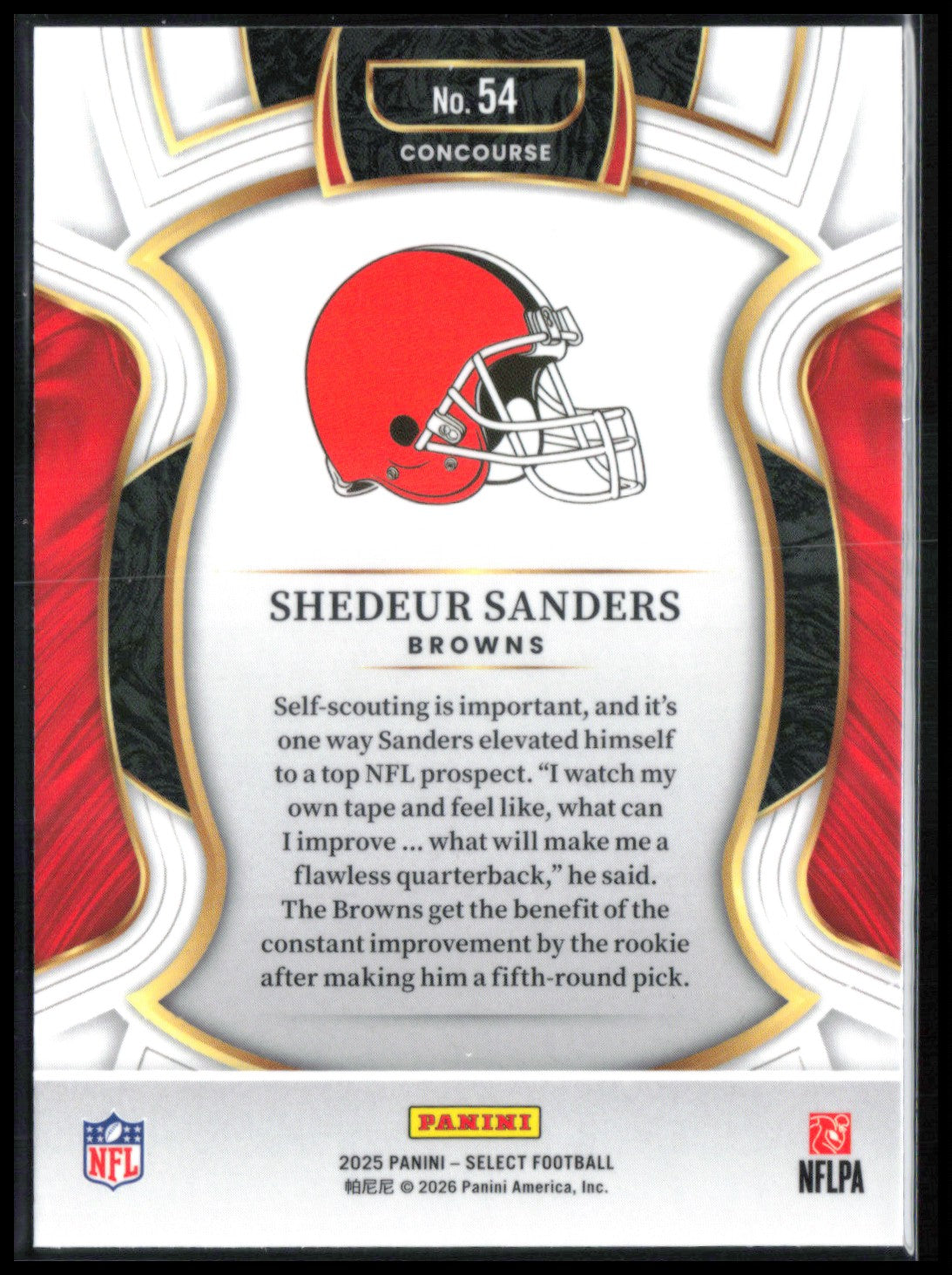 Shedeur Sanders RC Concourse