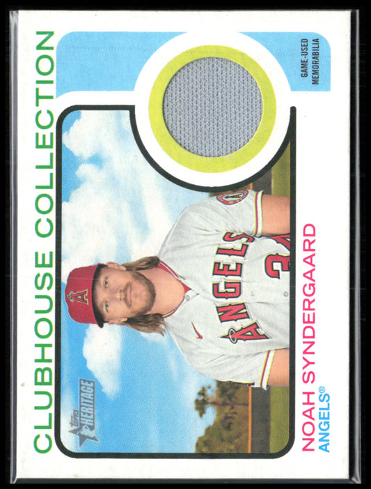 Noah Syndergaard Game-Used Relic