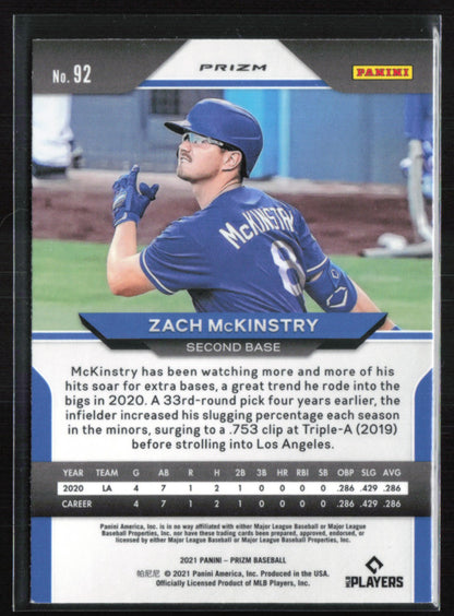 Zach McKinstry RC White Wave