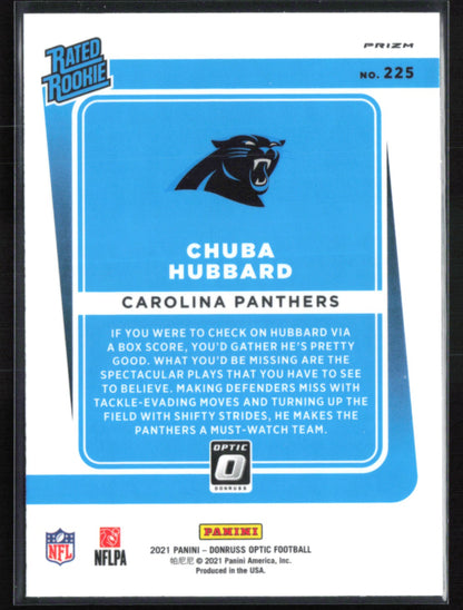 Chuba Hubbard RC Blue Scope