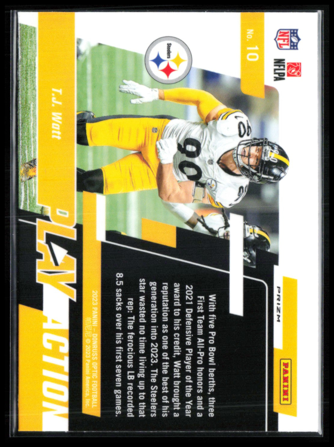 T.J. Watt Play Action Holo