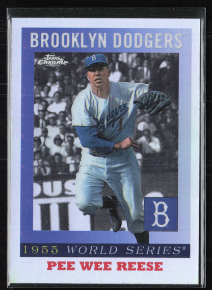 Pee Wee Reese 2025 Topps Chrome Platinum