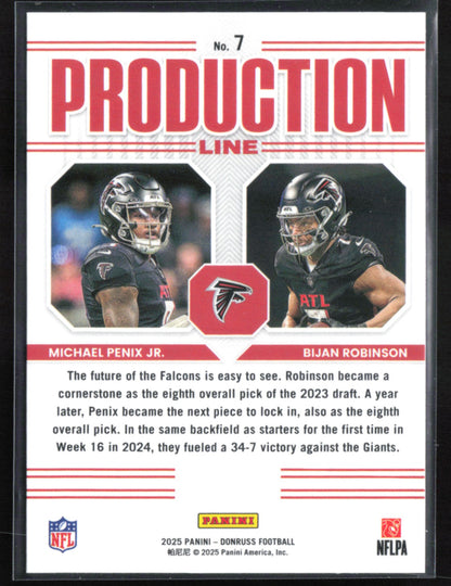 Michael Penix Jr./Bijan Robinson Production Line