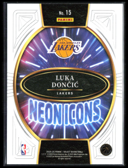 Luka Doncic Neon Icons